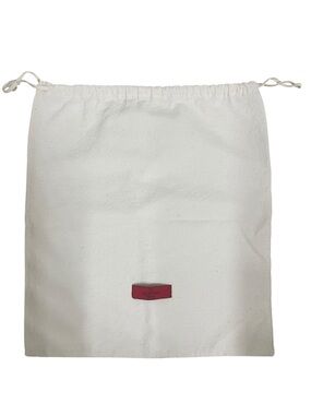 Valentino Garavani Authentic White Canvas Handbag Dust Bag Cover 15"x16"